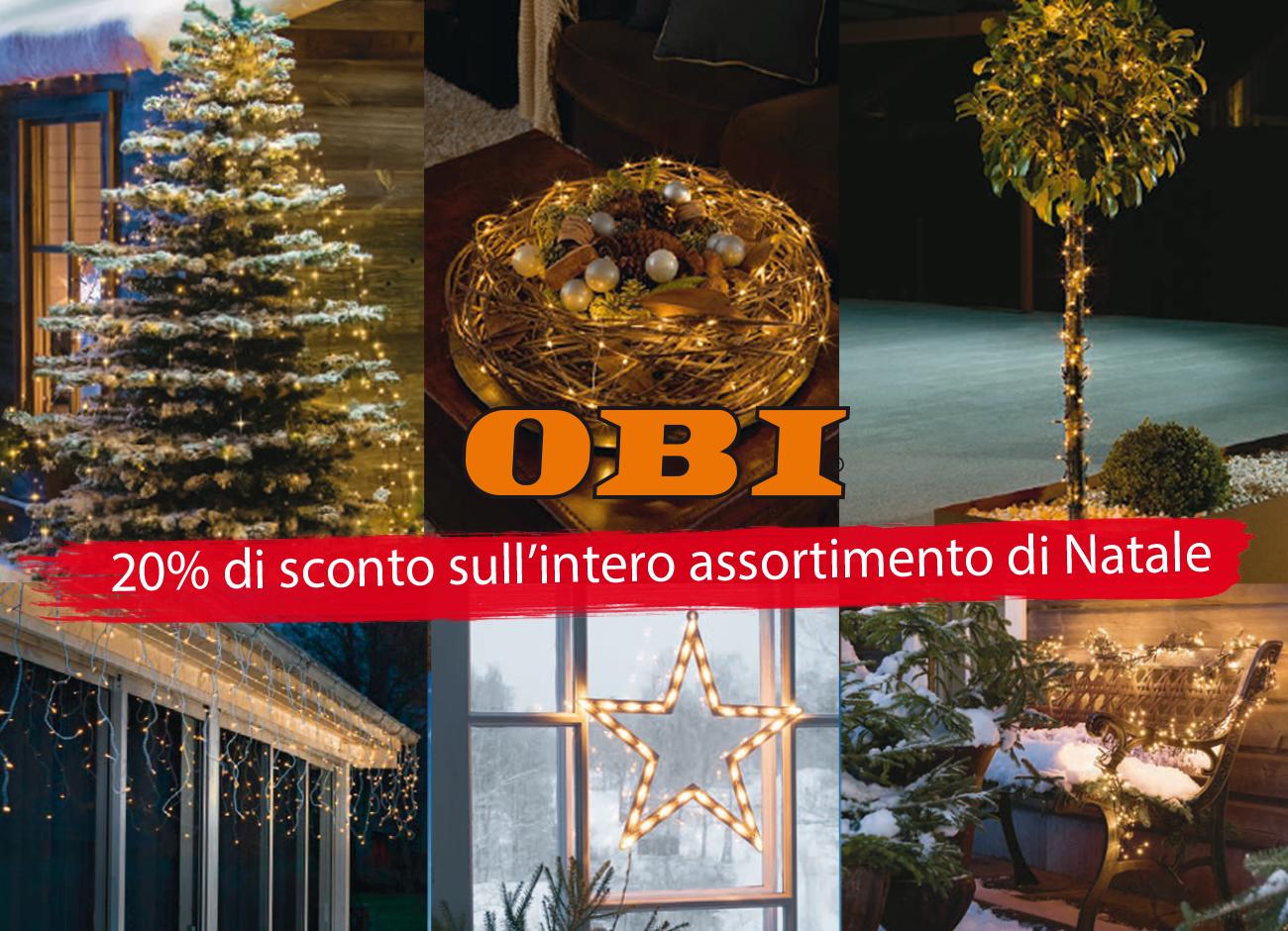 Decorazioni Natalizie Obi.Obi Promozione Addobbi Di Natale Centro Sant Antonino